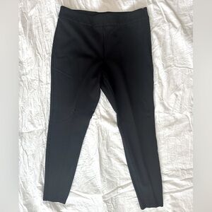 Black skinny work pants